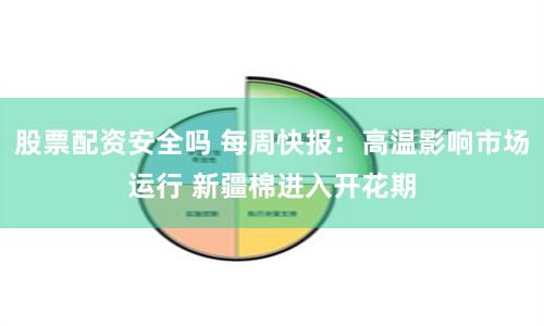 股票配资安全吗 每周快报：高温影响市场运行 新疆棉进入开花期